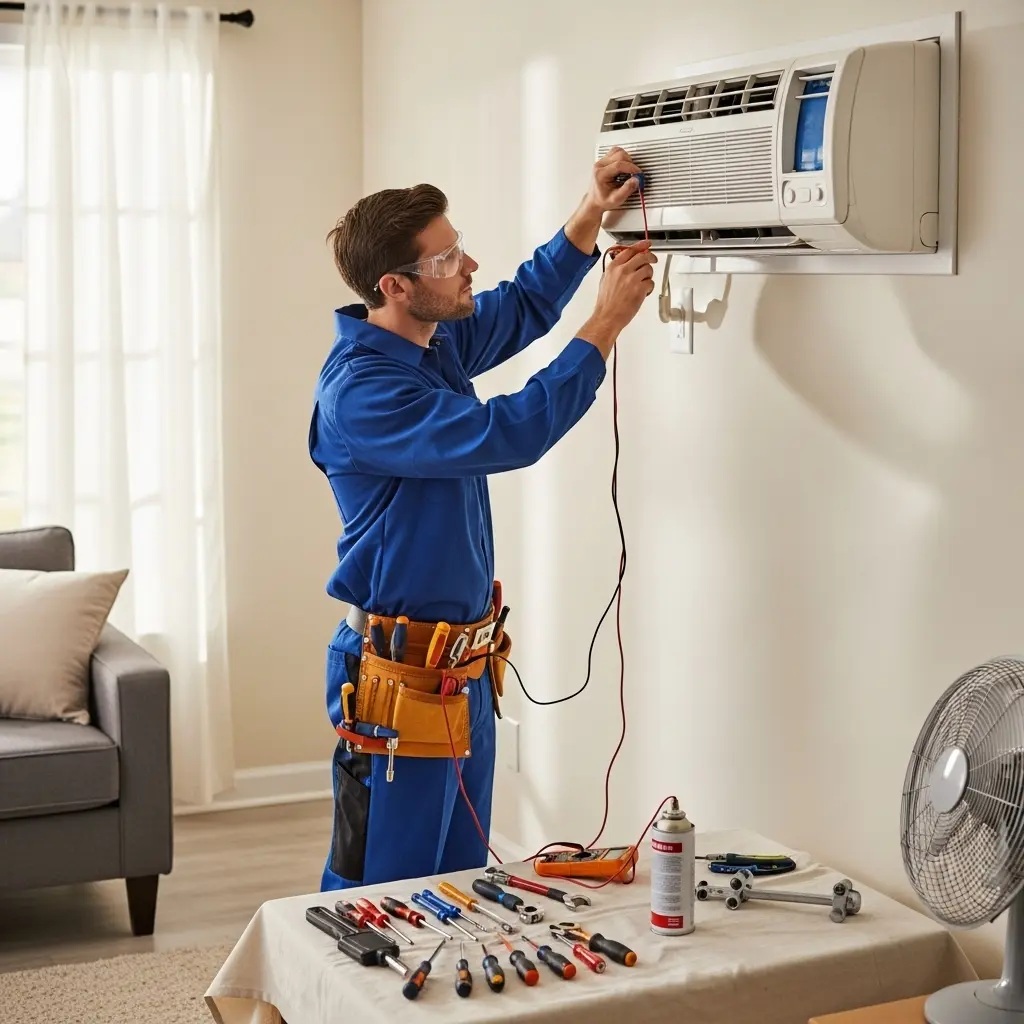 Güzelbahçe Fagor Fagor klima gaz dolumu ve bakım – Enerji verimliliği artırıldı. - Teknik servis örneği